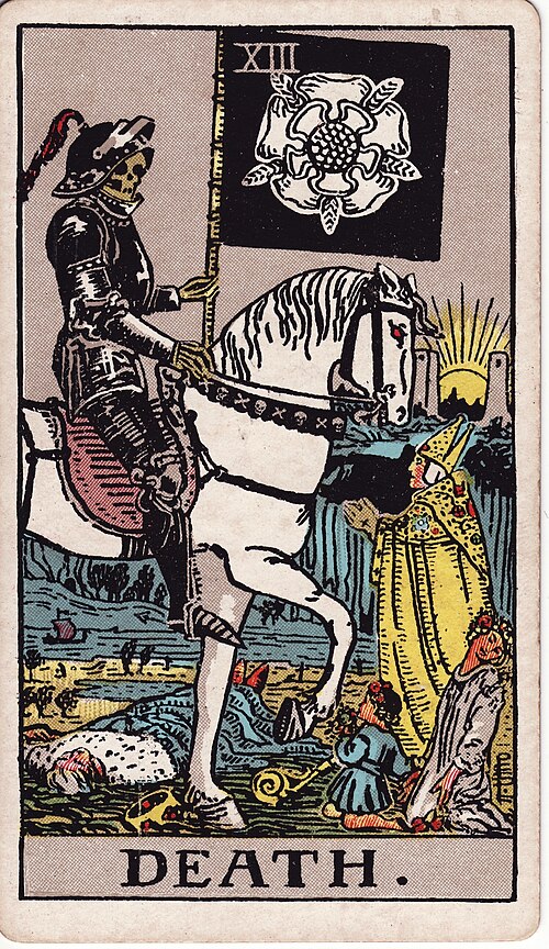 Death tarot card, Rider–Waite–Smith deck
